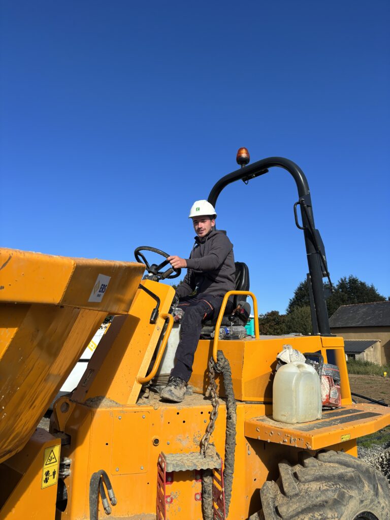 Travaux publics, chantier, intérimaire