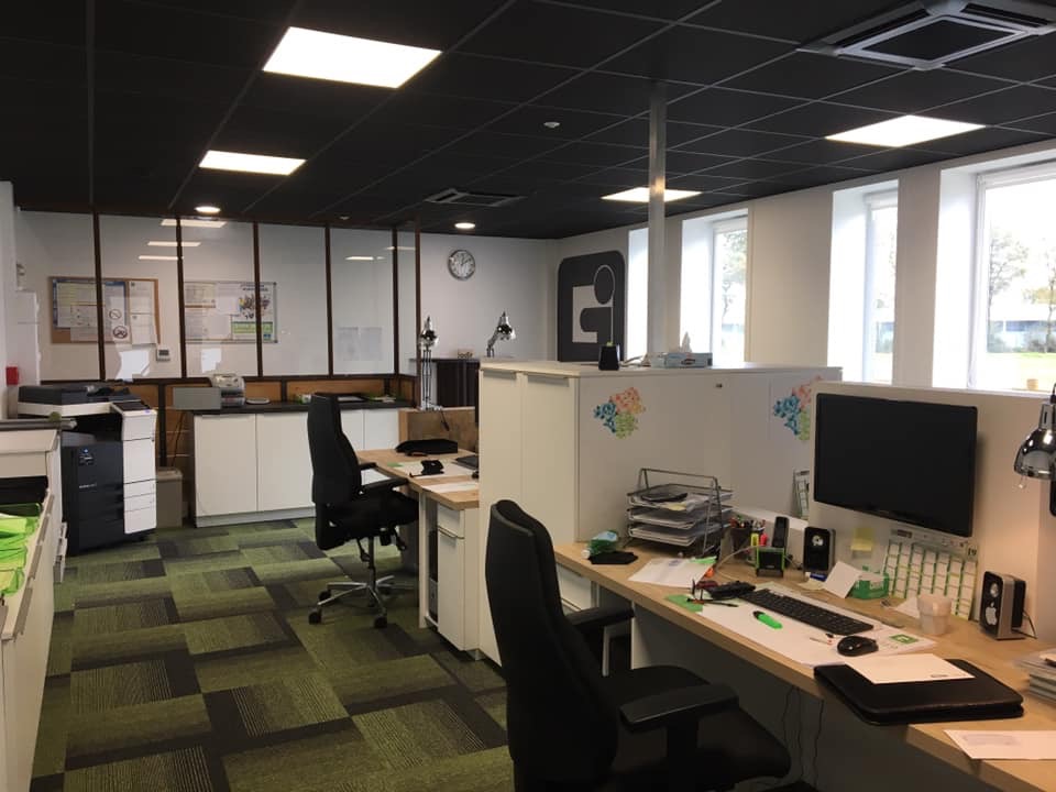 Agence green Loire Atlantique, 44, bureau, TP, paysage